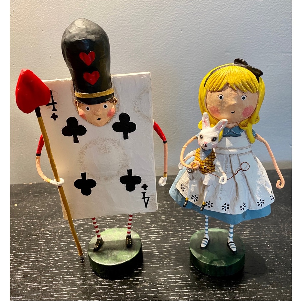 Lori Mitchell Alice in Wonderland Figurines